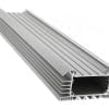 Kühlkörper Aluminiumprofil SVETOCH UNIVERS LED Heatsink für LED Beleuchtung in Industrie Gewerbe und Hallen mit Führungsschienen für LED Streifen und Befestigungen