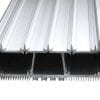LED dilassino di calore profilo alluminio SVETOCH SVETOCH con pinne di raffreddamento per la dissipazione del calore e guide per strisce LED, driver e dischi protettivi